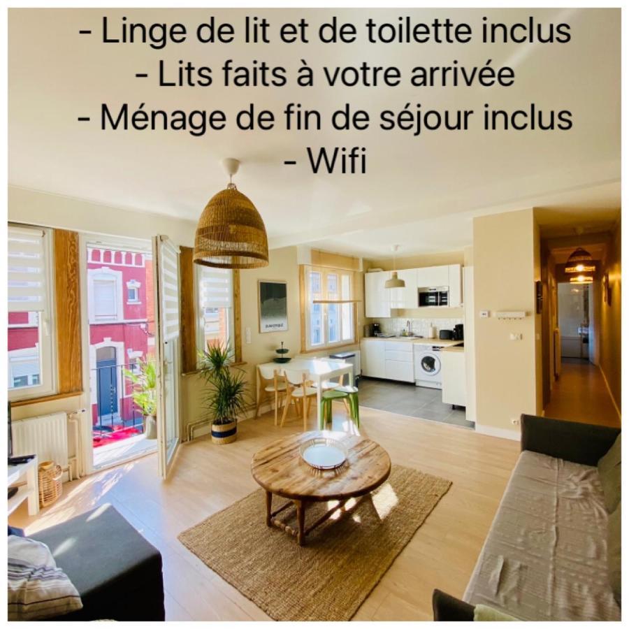 Appartement "Escapade A Malo" 4 A 6 Personnes 5 Mn A Pied De La Plage Dunkirk Exterior photo
